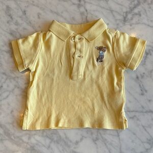 Polo by Ralph Lauren Yellow Bear Polo Shirt - Kids